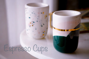 "Landscape Cups" 2er-Set in Emerald Sparke