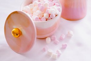 Zuckerdose I Sugar Jar in Blush & Crema