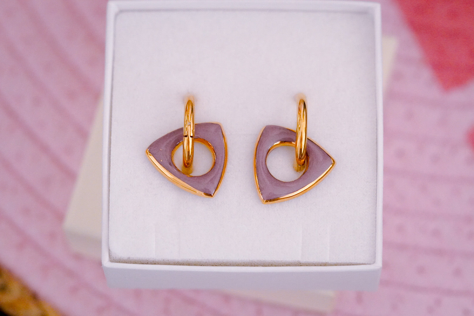 Earrings Triangle Celeste