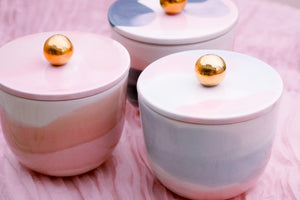 Zuckerdose I Sugar Jar in Blush & Crema