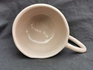 Pinch Cup - Warm Grey - Cappuccino & Tea Cup, ca. 2.5 dl - O I A  ceramics