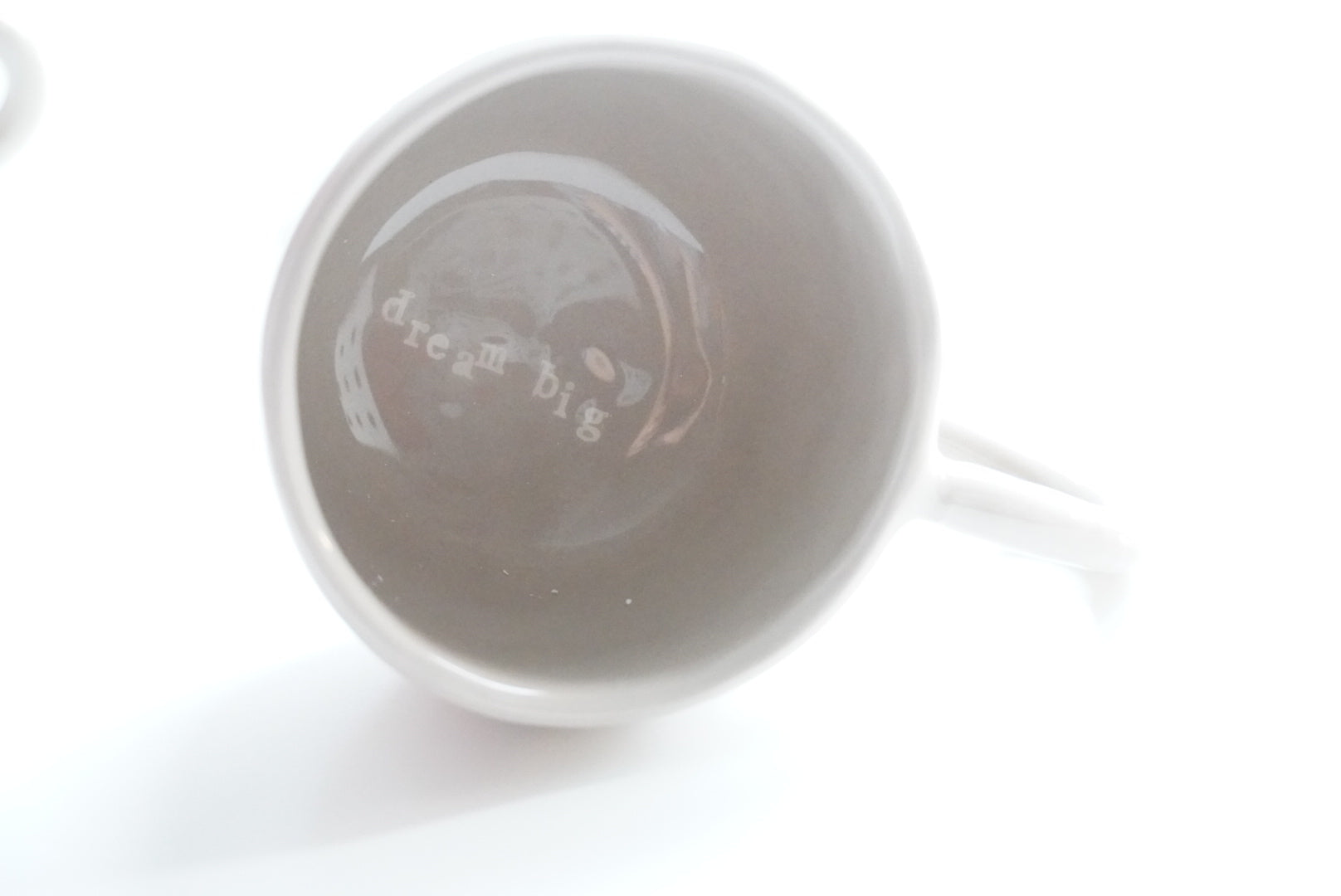 Pinch Cup - Warm Grey - Cappuccino & Tea Cup, ca. 2.5 dl - O I A  ceramics