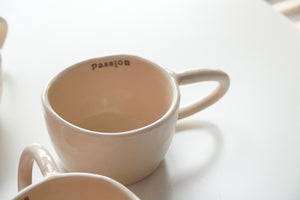 Pinch Cup - Cappuccino & Tea Cup, ca. 2.5 dl - O I A  ceramics